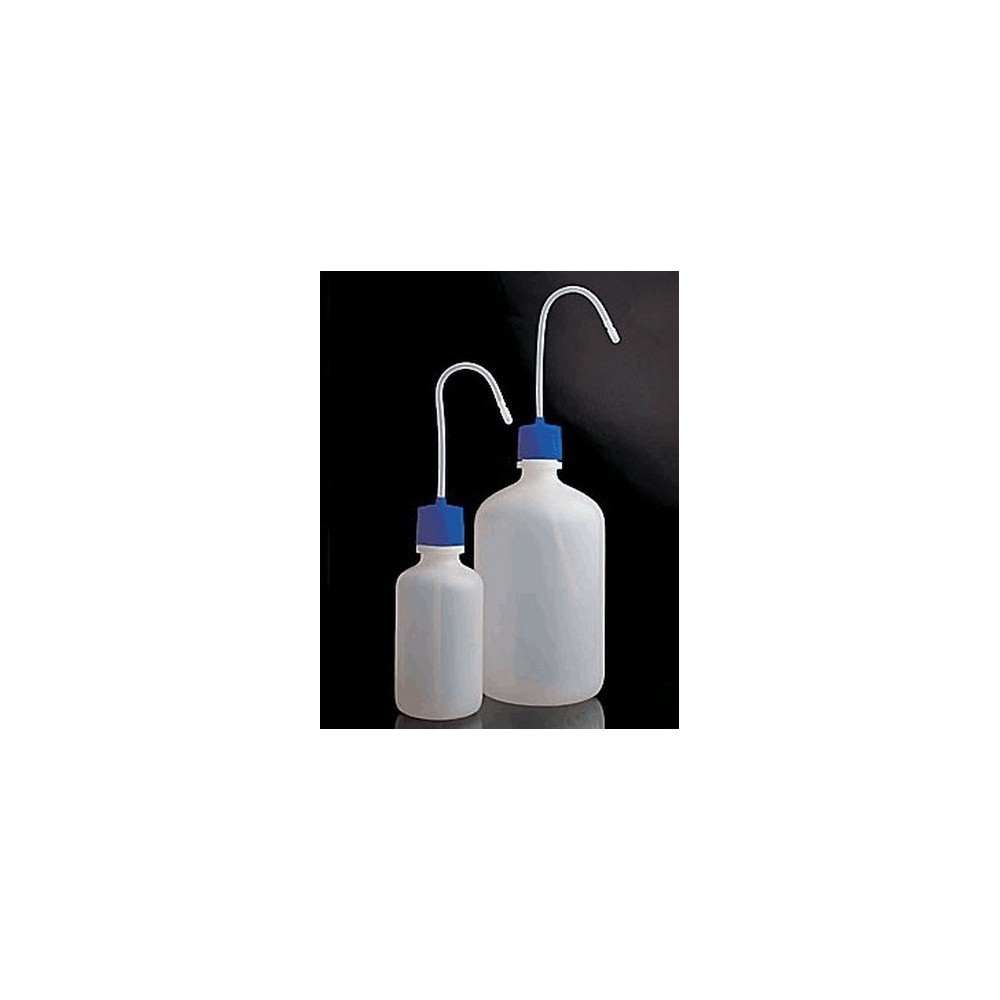 Frasco lavador plástico PEHD. Capacidad 1000 ml