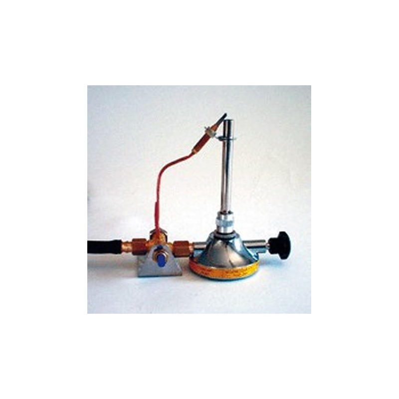 Bec gas Bunsen seguretat 11 mm amb reguladors. Gas butà