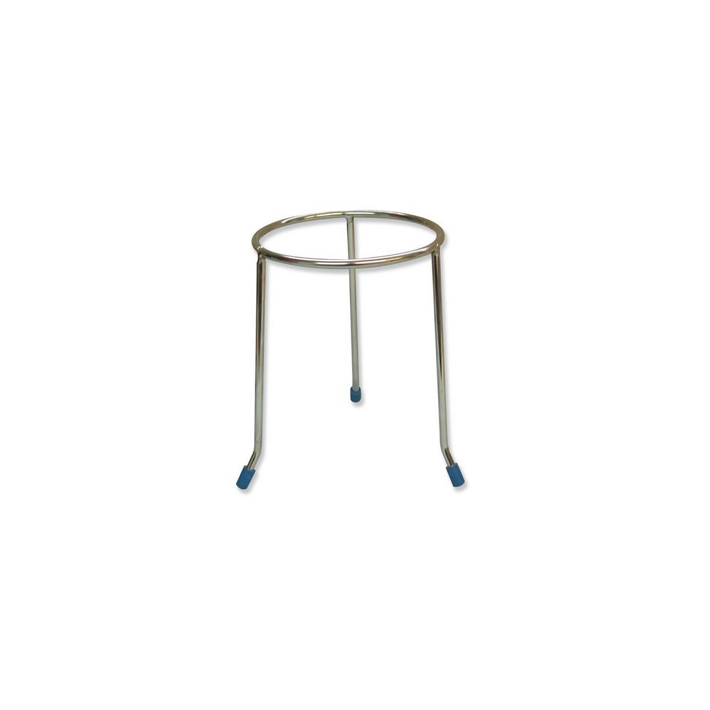 Suport trespeus acer cromat. Cèrcol rodó 200x150 mm