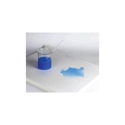 Papel absorbente con polietileno 125 g / m. Rollo 50cmx50 metros