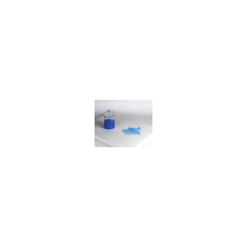 Paper absorbent amb polietilè 125 g/m. Rotlle 50cmx50 metres