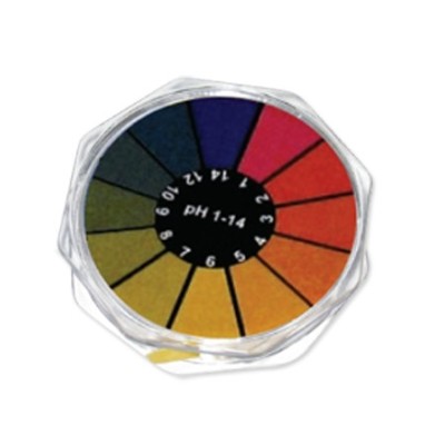 Papeles reactivos indicadores pH escala 1 a 10. Rollo 5 metros