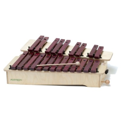 Xilòfon cromàtic Albareda XSC. Soprano DO-LA 22 notes