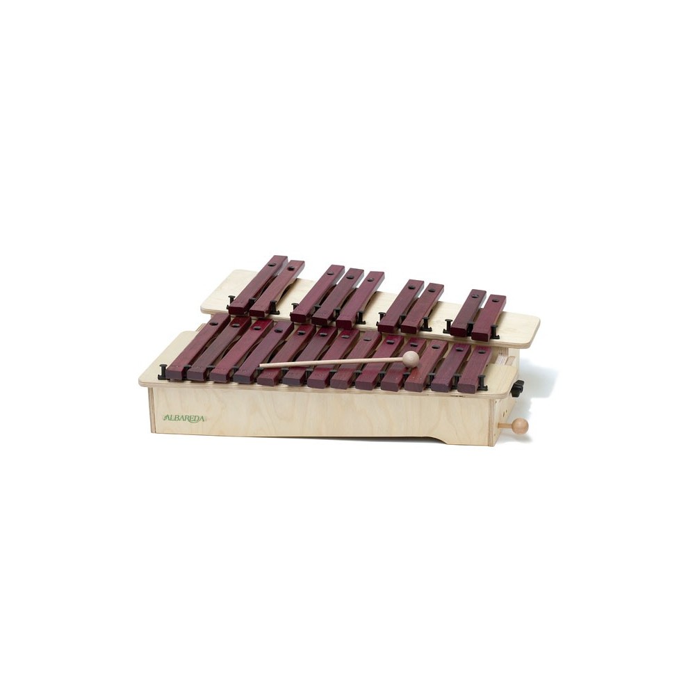 Xilòfon cromàtic Albareda XSC. Soprano DO-LA 22 notes