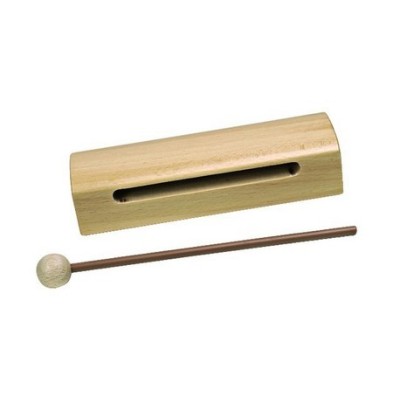 Caja china rectangular tono con maza. Medidas 150x50x35 mm