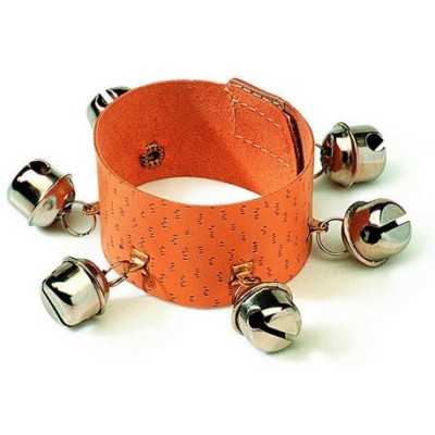 Cascavells canellera cuir amb 6 cascavells