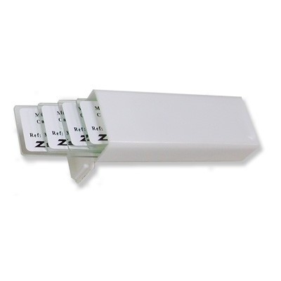 Capsa guardar portaobjectes plàstic BPG-008. Capacitat 5 peces