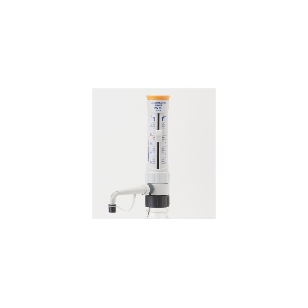 Dispensador frasco estándar Calibrex Organo 525. Volumen 0'1-1
