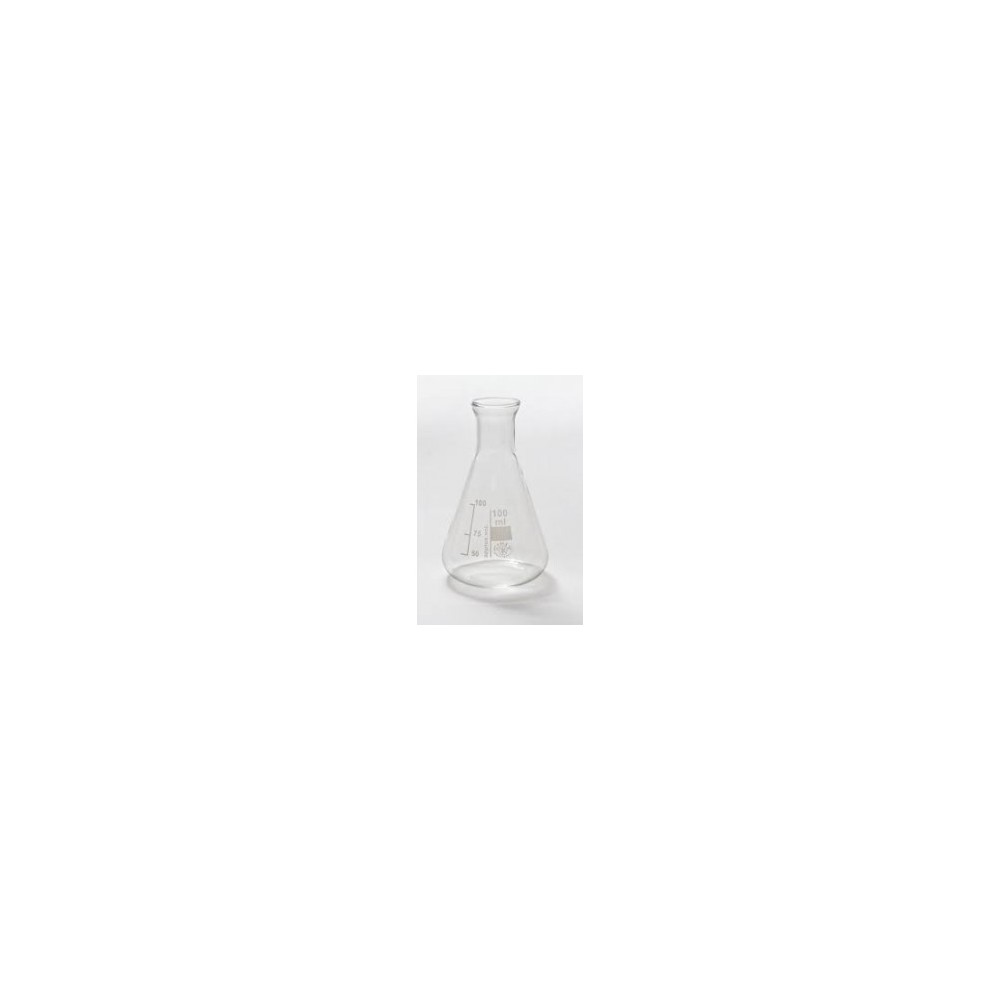 Matràs Erlenmeyer vidre Simax. Capacitat 25 ml