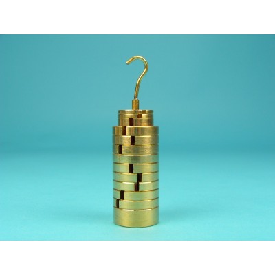 Pesos ranurats amb portapesos V-11268. Joc 2x5g-1x10g-9x20g-1x50g