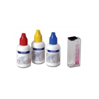 Prueba química HI-3831F. Cloro libre 0'0-2'5 mg / l. Caja 50