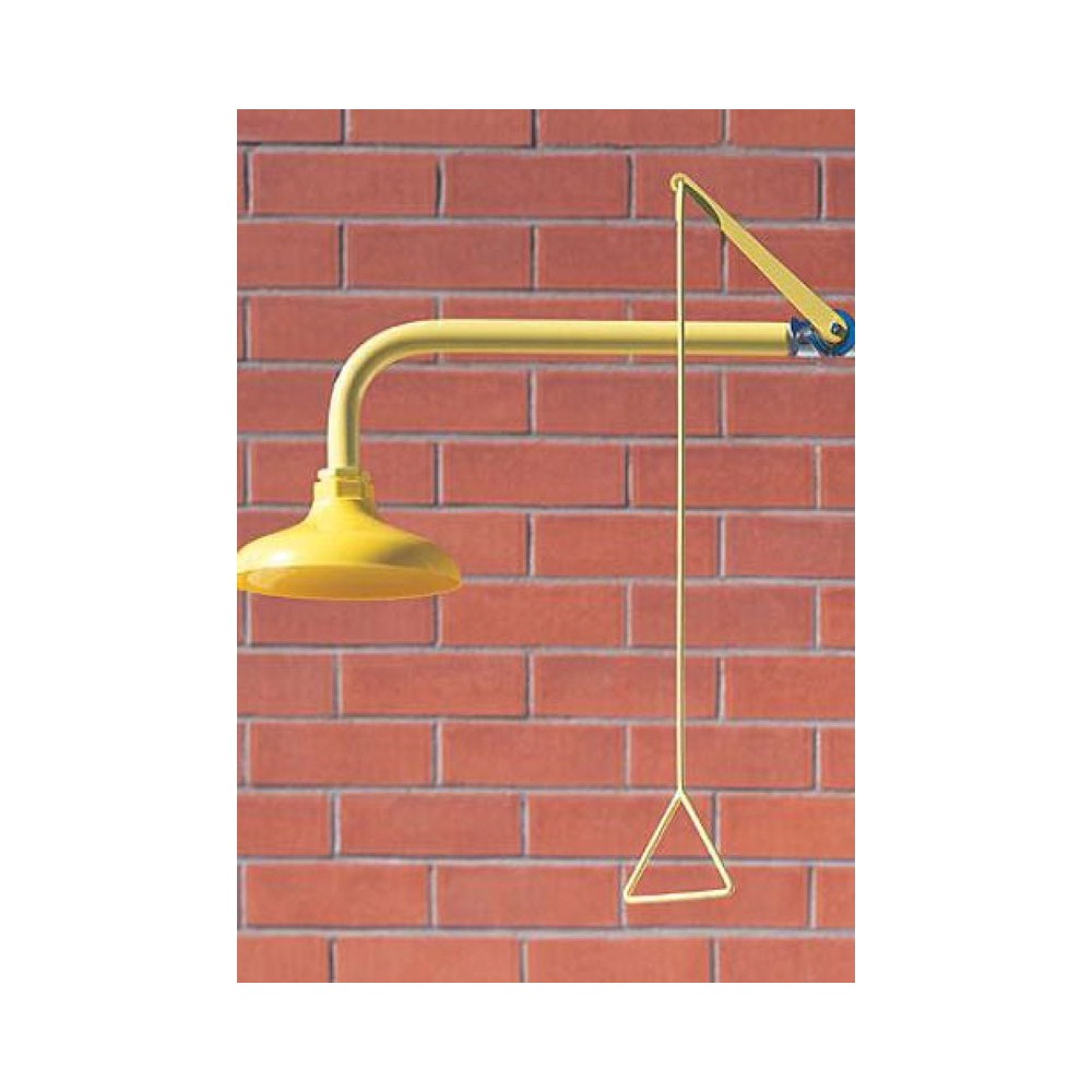 Dutxa emergència CA-1110. Paret amb ruixador plàstic ABS