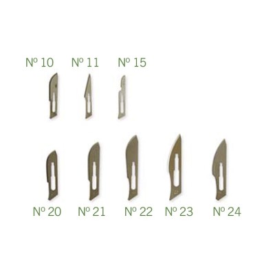 Fulla bisturi adequada número 3. Model 10