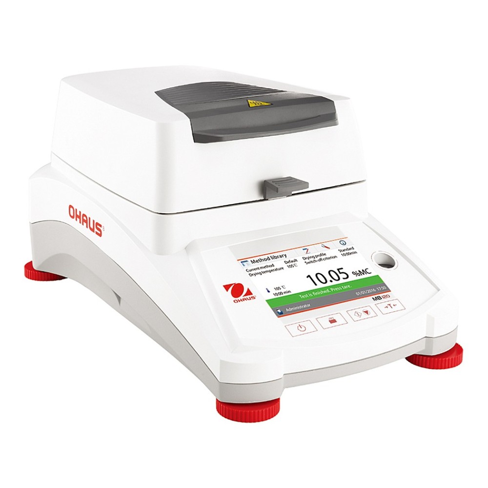 Termobalanza humedad Ohaus MB-120. Capacidad 120 gramos en