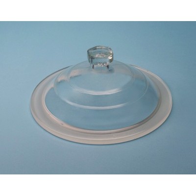 Tapa dessecador vidre Endo amb pom 250 mm. Diàmetre 305 mm