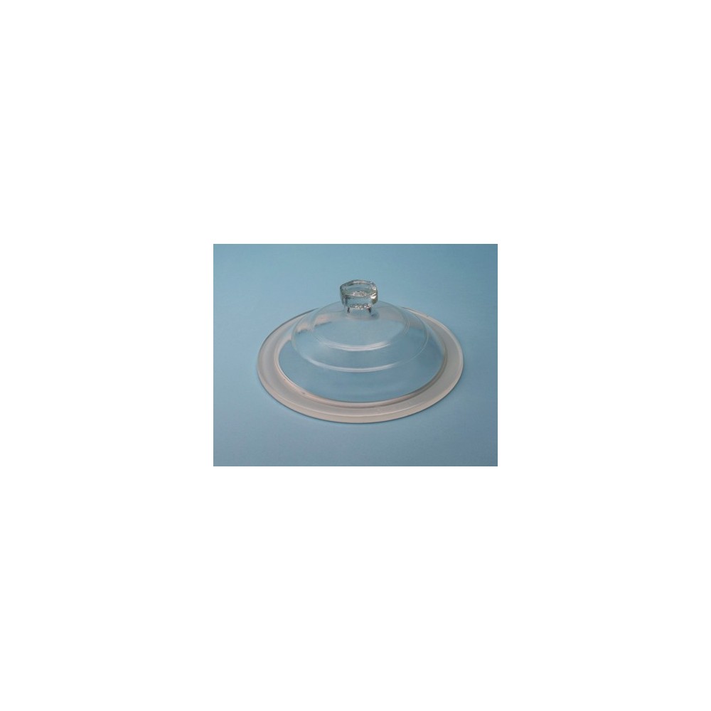 Tapa dessecador vidre Endo amb pom 250 mm. Diàmetre 305 mm