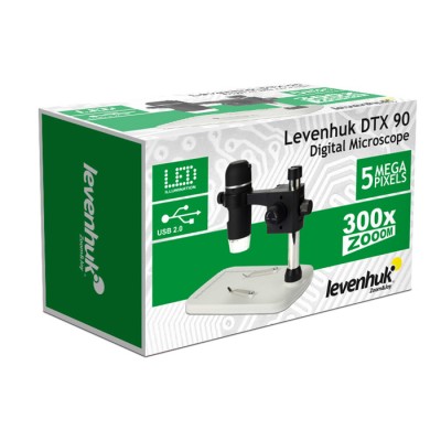 Microscopio digital USB Levenhuk DTX 90. Sensor 5 Mp (10x-300x)