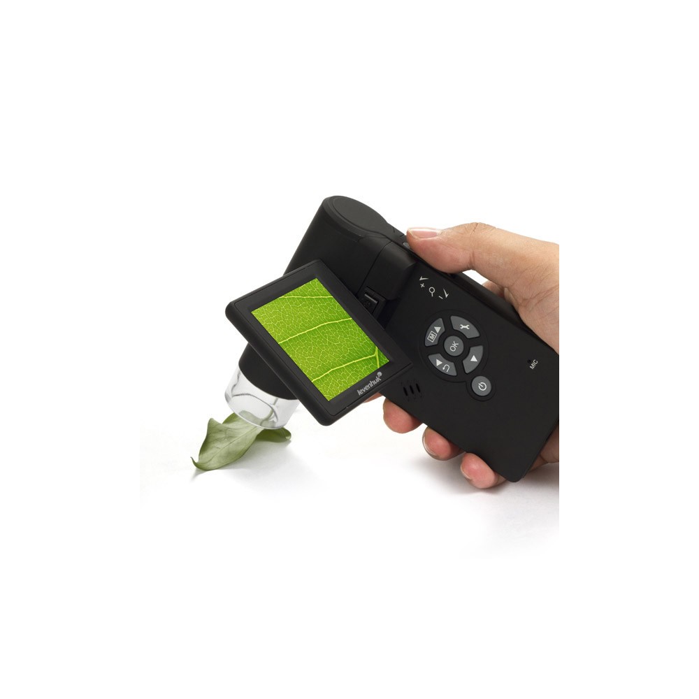Microscopi digital USB Levenhuk 500 Mobi. Sensor 5 Mp (20x-500x)