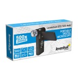 Microscopi digital USB Levenhuk 500 Mobi. Sensor 5 Mp (20x-500x)