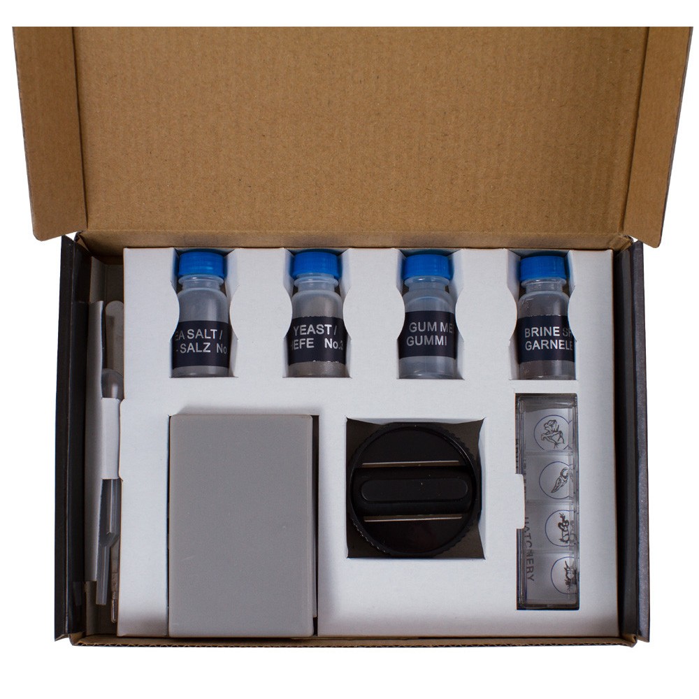 Kit experimentos para microscopía Levenhuk