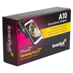 Adaptador smartphone Levenhuk A-10. Adecuado microscopios