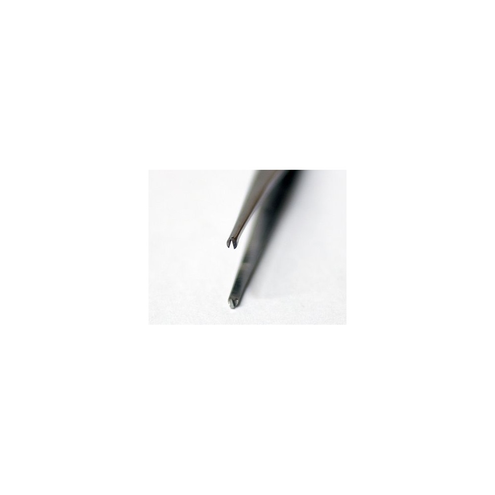 Pinces dissecció dentades 1x2. Punta fina 140 mm