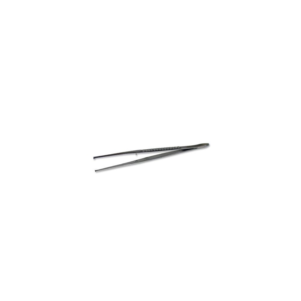 Pinces dissecció dentades 1x2. Punta fina 140 mm