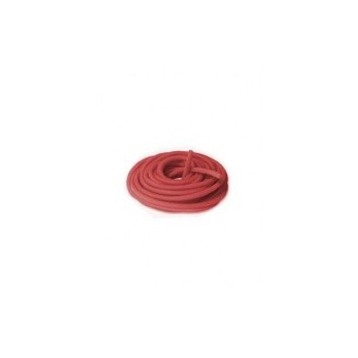 Tubo goma natural roja para vacío 6x16mm. Longitud 1000 mm