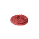 Tubo goma natural roja para vacío 6x16mm. Longitud 1000 mm