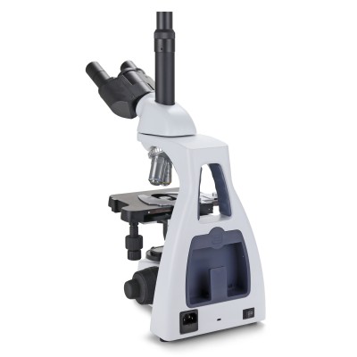 Microscopio planoacromático Bscope BS-1153-EPLi. Triocular 40x-1000x
