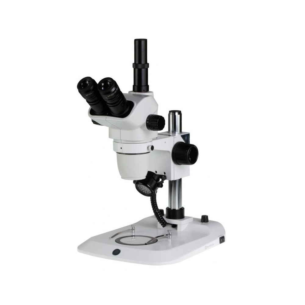Estereomicroscopi triocular Nexius-Evo NZ-1703-P. Columna 6'5x...55x