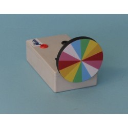 Disc Newton cromàtic QLG-002. Motoritzat amb motor DC