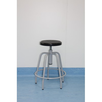 Taburete asiento polipropileno B-11. Giratorio 570-700 mm