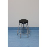 Taburete asiento polipropileno B-11. Giratorio 570-700 mm