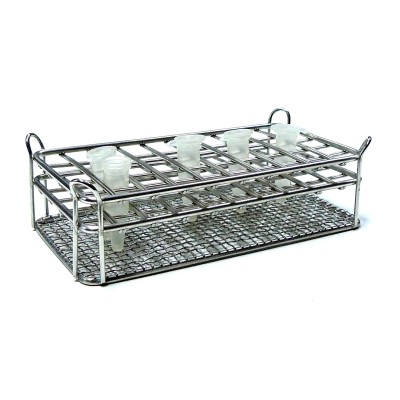 Gradeta microtubs acer inoxidable 1'5 ml. Capacitat 50 unitats