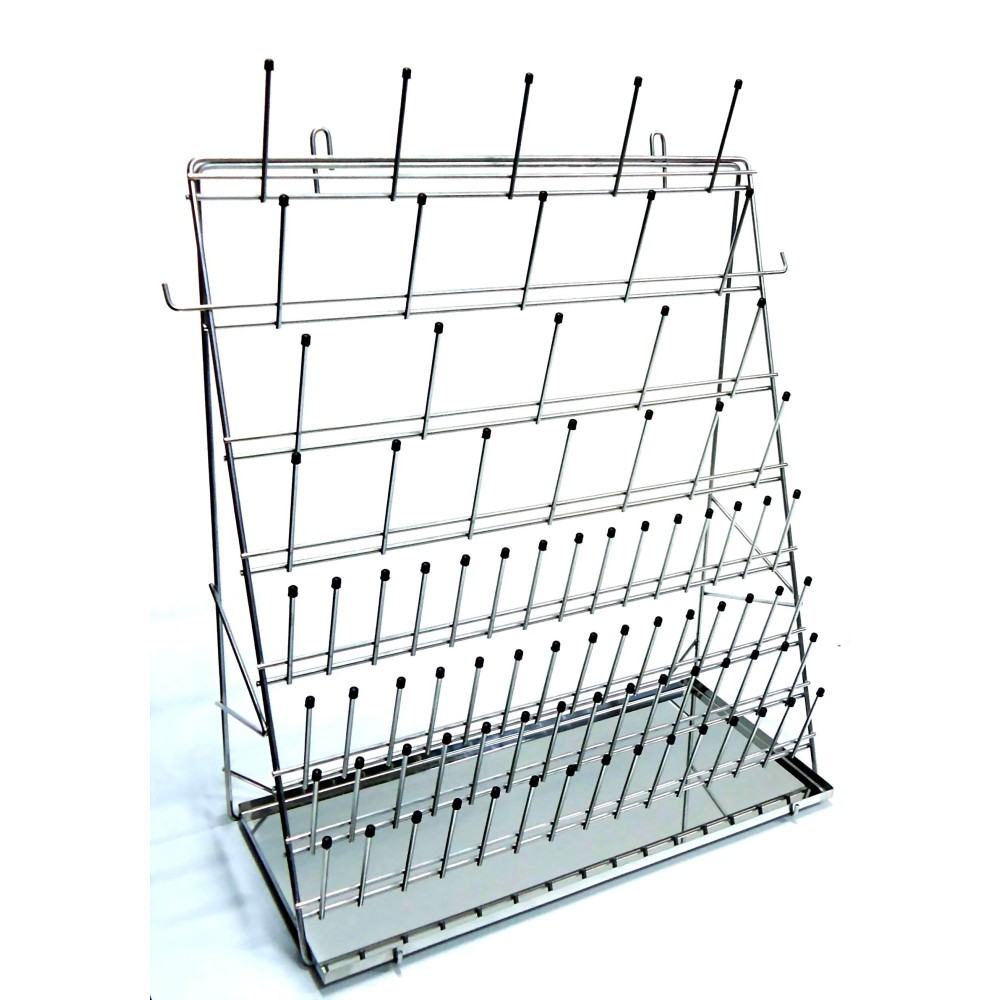 Escorredor mixt acer inoxidable 550x670 mm. Capacitat 80 terminals