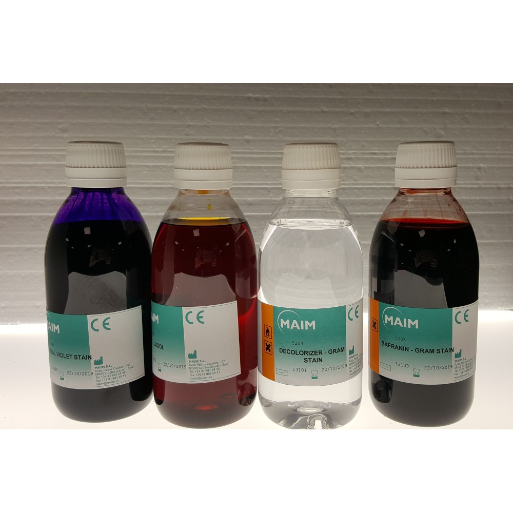 Decolorant alcohol-acetona Gram-Hcker QCA-6421. Flascó 250 ml