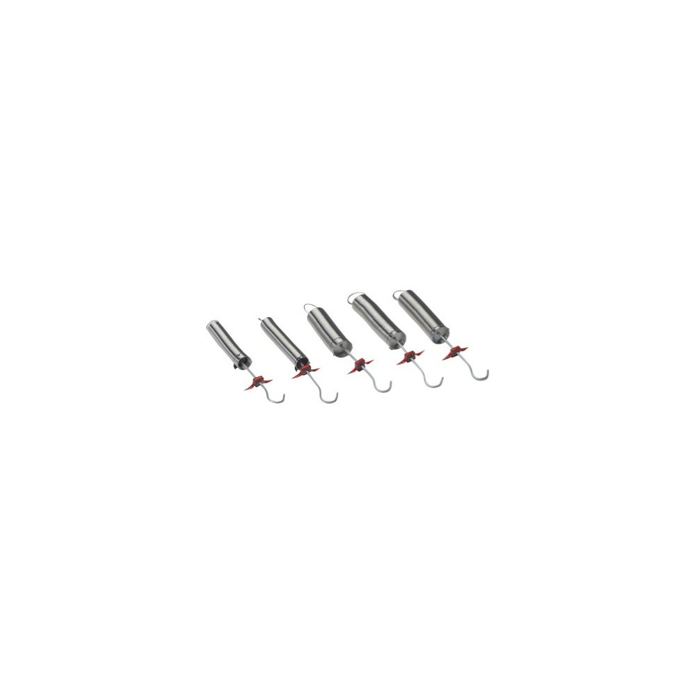 Molles helicoïdals llei de Hook F-2155-80. Capsa 5 unitats