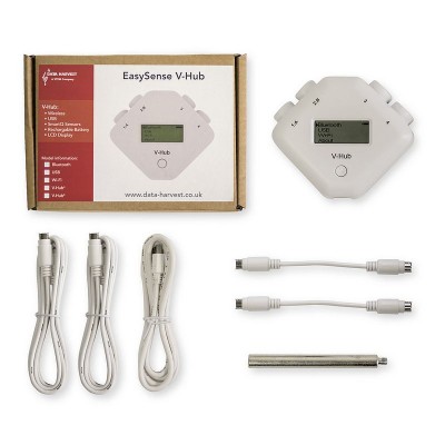 Consola adquisición datos Easysense V-Hub-8 Básica 4+4 sensores