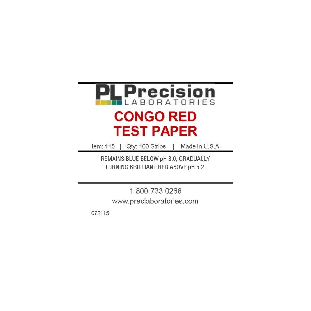 Tires indicadores paper vermell Congo P-115. Tub 100 unitats