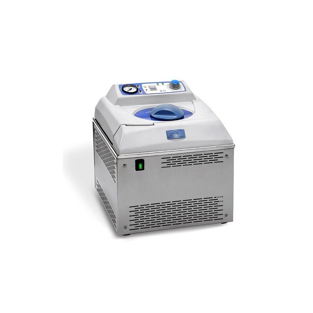 Autoclave vertical purgador manual Micro-8. Capacidad 8 litros