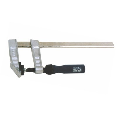 Sargento metálico barra plana MT-14563. Medidas 50x150 mm