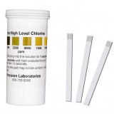 Tires reactives clor 0-0'5-1-3-5 ppm CHL-05. Tub 50 unitats