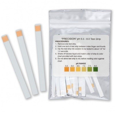 Tires indicadores plàstic pH -6 (0'5 pH) PH-0060-1. Bossa 50 unitats