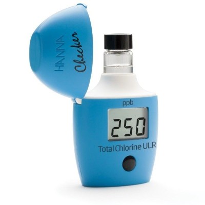 Minifotómetro digital Hanna Hl-762. Cloro libre rango ultrabajo 0 ... 500 ppb