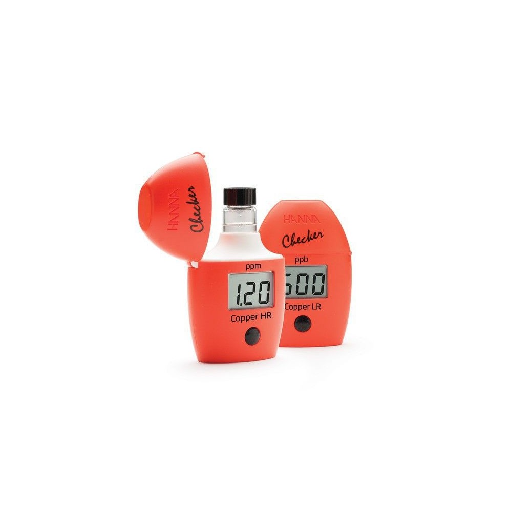 Minifotómetro digital Hanna Hl-747. Cobre rango bajo 0 ... 999 ppb