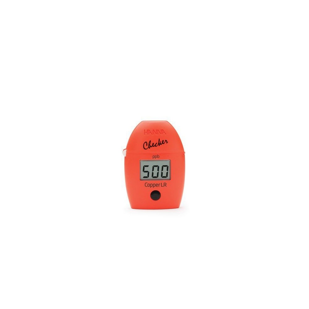 Minifotómetro digital Hanna Hl-747. Cobre rango bajo 0 ... 999 ppb