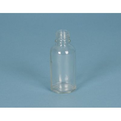 Flascó vidre incolor amb tap rosca D-28. Capacitat 30 ml 