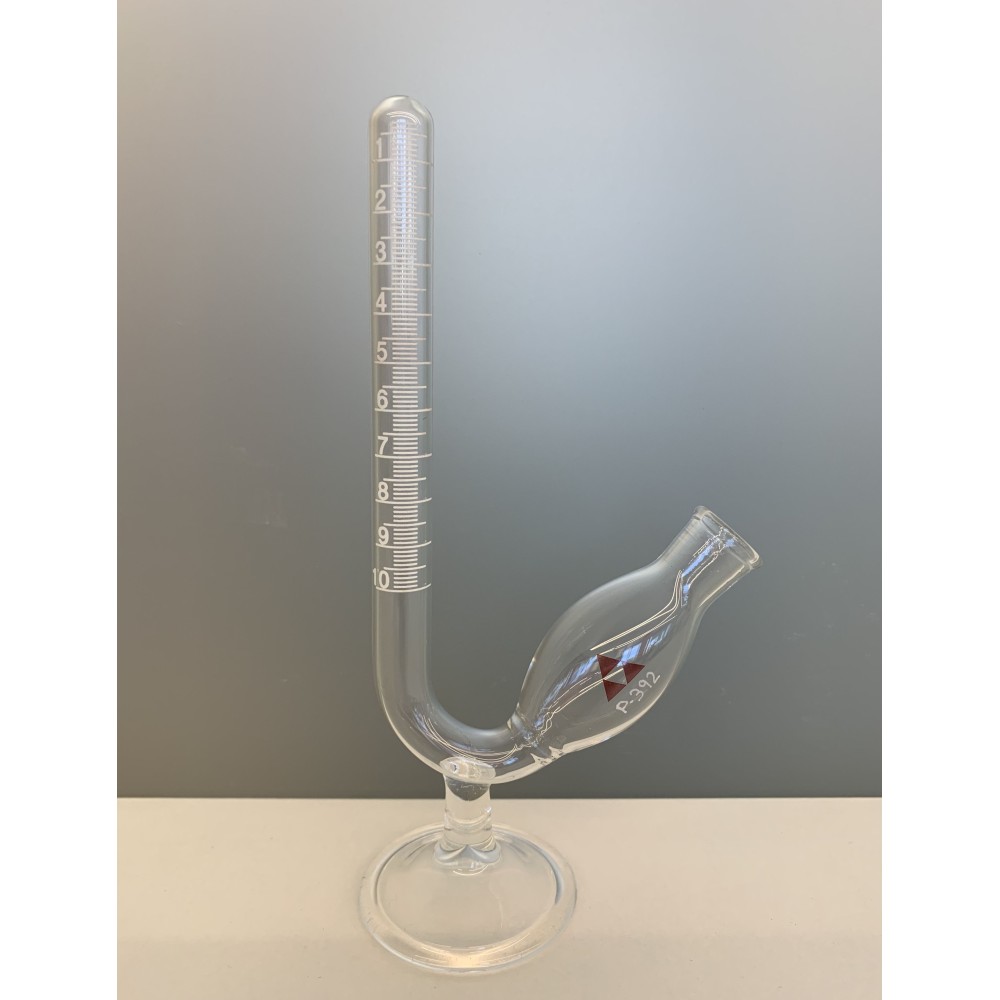 Sacarímetro Einhorn graduado 0'1 ml. Capacidad 10 ml