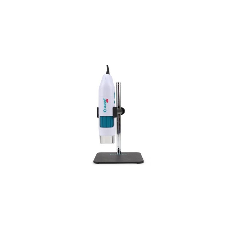 Lupa electrònica USB Q-scope QS-Lite-S amb suport metàl·lic. Sensor 1'2 Mp (10x-180x)